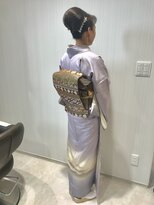ローランサン(laurencin) お呼ばれヘアセット着付け
