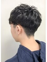 クアトログランシュ 水戸店(QUATRO×GranCieux) 黒髮パーマスマートマッシュ★QUATRO★