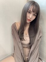 カームリーヘアー(calmLY HAIR) 前髪/アンブレラカラー/こなれミディ/イメチェン/ウェーブパーマ