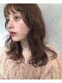 モカブラウン×ゆるふわウェーブ