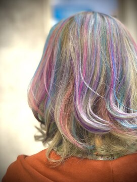 キャラ シャローネ 池袋(Chara Chalone) カラーミューズ　アクセントカラー【池袋/池袋/髪質改善】