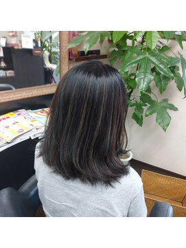 リンクス(LINKS) 白髪染めとハイライト