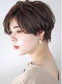 ３０代　大人のふんわりマッシュショート　ショートヘア