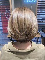 グラッシー センター北店(GLASSI)&nbsp;【GLASSI】大人かわいい小顔ショート★デザインカラー★髪質改善