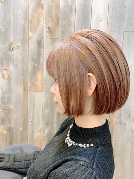 イーラ(era) 《era》ショコラピンクベージュ　セクシーボブ　みわ