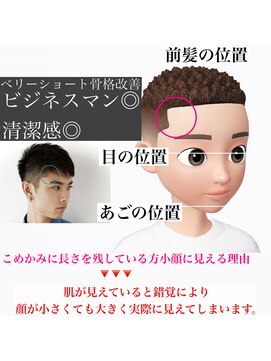 ロミーオム 本厚木(ROMMY. Homme) ベリーショート骨格診断であなたの似合うを見つけます!!