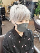 サムブリッジ(SOMEBRIDGE)&nbsp;★ブルーアッシュの一ヶ月後くらいの色落ち【SOMEBRIDGE】