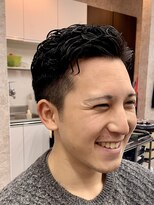 ヘアサロン シュウ 【戸田公園5分/メンズバーバー】ハイ刈り上げ×パーマ