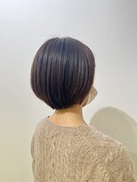 アドラーブル 長岡新保店(adorable)&nbsp;20代30代透明感♪髪質改善カラー丸みショート小顔艶感