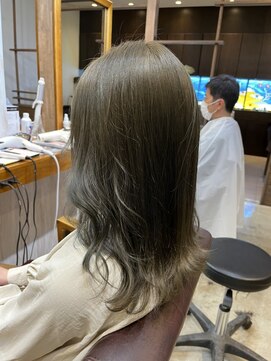 ラ メール ヘア デザイン(La mer HAIR DESIGN) 【ビフォーアフター】オリーブベージュ