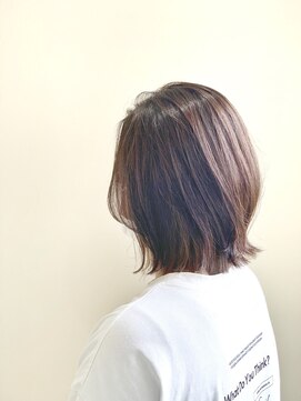 ヘア ル シェーヌ(hair le chene) インナーカラーボブ