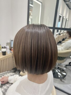 ロンドプロフィール 浦和(Lond profil) Lond.海気 ナチュラルハイライト×ミニボブ