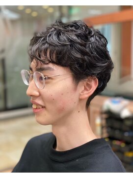 アポロカットステージ 相模大野店 アップバング/ツーブロックマッシュ<理容室>[メンズ/相模大野]