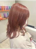 ピンクカラー20代30代