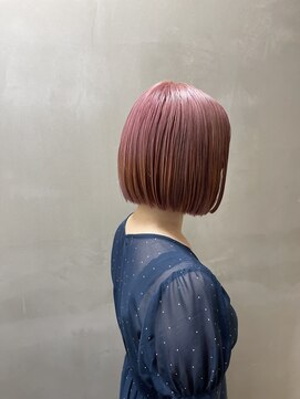 キジ(KIJI) ハイトーンミニボブ ※ブリーチ詳細はブログまで