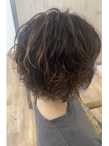 ヘアースペース シュシュ アルファー(HAIR SPACE chouchou α)&nbsp;ショート×パーマ