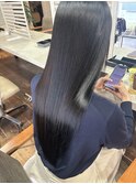 酸熱トリートメント×黒髪