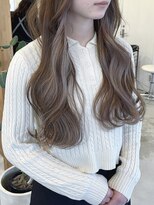 エメ 小山(Aimer)&nbsp;ホワイトベージュ/インナーカラー/ブリーチ1回/小山/学割U24