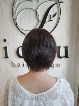 イコウヘアデザイン(icou hair design) 襟足スッキリ！！丸みを残したショートカット