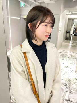 ジェム(GEM) 耳かけボブスタイル/地毛風カラー