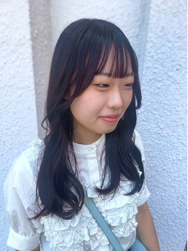 リサプラン(RISA plan) 韓国風/ブリーチなしカラー/紫/ブルベカラー