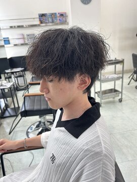 ネクスト 静岡店(NEXT) MEN'S HAIR カルマパーマ ダークアッシュ ニュアンスパーマ