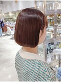 大人可愛い小顔前下がりボブ×ナチュラルボブ×ミニボブ20代30代