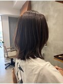 20代30代40代　外ハネレイヤースタイル