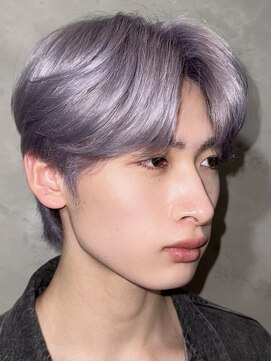 ノラ ヘアーサロン(NORA HAIR SALON) 韓国マッシュホワイトラベンダー韓国カルマヘア