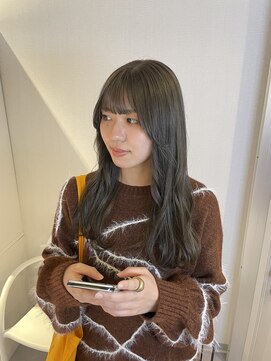 アム(amu) オリーブカラー/オリーブベージュ/ブリーチカラー/透明感カラー