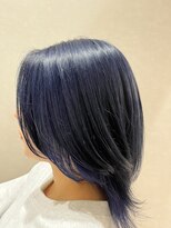 ネウィ 大分中央町店(newi)&nbsp;【SOTA】@newi_sota　☆ブリーチカラーネイビーブルー☆