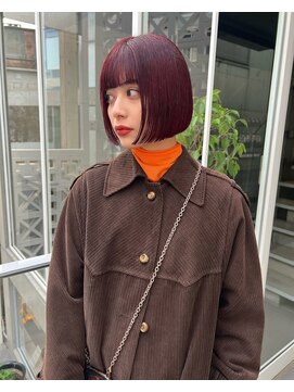 ローウェ 三軒茶屋(Louwe) 三軒茶屋/System/イルミナ/ブリーチ/インナー/韓国/髪質改善