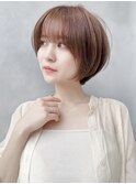 say.メルティカラーフェミニン似合わせミルクティーベージュ小顔