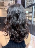 ミディアムロング美髪顔周りレイヤー_ba531832