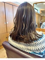 ユウヘアー 石川橋店(U Hair)&nbsp;似合わせカット/アッシュベージュカラー/ハイライト