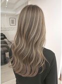 【Moana Lua】#ハイライト#ベージュ#ブリーチ#ケアブリーチ