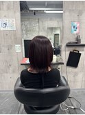 ぱつっとボブ 外ハネボブ レイヤーカット