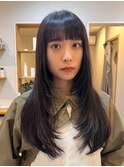 美髪レイヤー/ロングレイヤー/ワイドバング