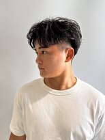 レグノバイグランツ 天神大名店(REGNO by GLANZ)&nbsp;フェザーパーマ/メンズカット/メンズサロン/フェザーショート