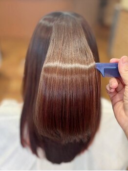 スタジオエムズ 鎌取店(Studio M’s)の写真/エイジング毛を本気で美しくしたい方に強い味方のサロン☆SNSで話題の『メテオカラー』登場