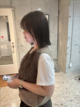 ベンティ(venti) 【VENTI 子安】顎下4、5センチ切りっぱなしボブ