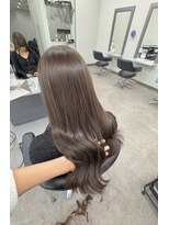 ガルボヘアー 桟橋店(garbo hair)&nbsp;オイルカラーココアグレージュ高知美容院