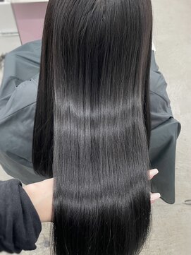 エヌアイ オモテサンドウ(ni omotesando) ツヤ髪/グレージュ/髪質改善/さらさらロングヘア　上野