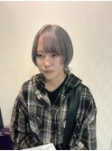千葉駅/着物ヘア/大人ガーリー/ダークアッシュ/似合わせカット