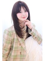 マルシェ(marche)&nbsp;20代30代40代　イメチェン　ロングレイヤー　シースルーバング