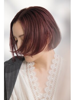 オカヤマヘアー(Okayama Hair)の写真/大人女性の悩みに寄り添う！villalodolaで艶髪へ◎頭皮にも優しく、白髪を美しくカバーします！