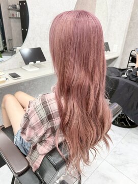 カミイロ(kamiiro) ピンクベージュ/ケアブリーチ/髪質改善/仙台美容室/若林区美容室