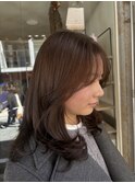 オリーブグレージュカラー