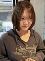 カウチ 板橋本町店(kauti) ショートっぽい軽さのあるボブ!ブリーチなしで明るめベージュ!