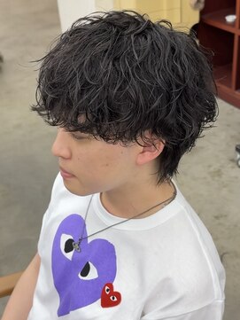 リップス 立川(LIPPS) 【LIPPS立川】メンズ マッシュ シャドウパーマ